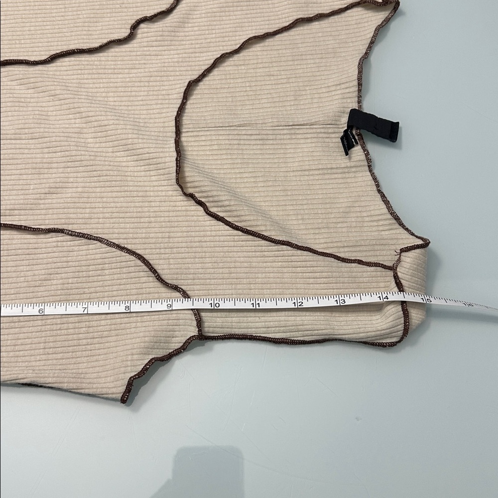 Windsor Ribbed Cropped Tank - Picture 6 of 6